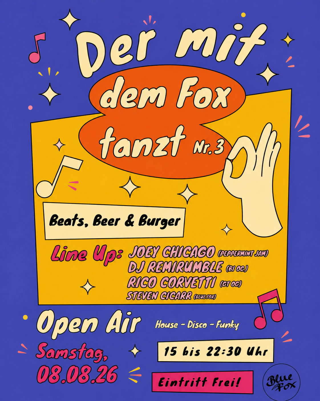 Featured image for “Beats, Beer & Burger (Open Air Party tagsüber)”